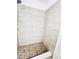 Close up of the tiled stand up shower with rainfall shower head at 9377 Preston Rd, Brooksville, FL 34601