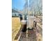 Well equipment including water tanks and filtration system are located in the back yard at 9377 Preston Rd, Brooksville, FL 34601