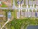 Aerial view of the property showcasing its spacious layout at 12503 Candleberry Cir, Tampa, FL 33635