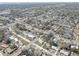 Aerial view of neighborhood highlighting home in suburban landscape at 315 40Th S St, St Petersburg, FL 33711