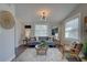Cozy living room showcases stylish furnishings, neutral decor, and bright natural light at 315 40Th S St, St Petersburg, FL 33711