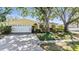 Charming home featuring a manicured lawn, mature trees, and a welcoming two-car garage at 6041 16Th Ne Ln, St Petersburg, FL 33703