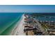 Stunning aerial view of coastal real estate along the beach at 17580 Gulf Blvd # 302, Redington Shores, FL 33708