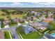 Beautiful neighborhood with a well-maintained golf course in the background at 23331 Abercorn Ln, Land O Lakes, FL 34639