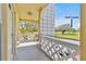 Relaxing balcony view overlooking a golf course and lush greenery at 2404 Florentine Way # 40, Clearwater, FL 33763