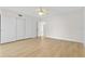 Bedroom with natural light, ceiling fan and closet at 2404 Florentine Way # 40, Clearwater, FL 33763