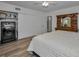 Spacious bedroom featuring modern washer/dryer and ample closet space at 2430 Florentine Way # 44, Clearwater, FL 33763