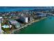 Scenic condo complex features a pool, tennis courts, boat docks, and breathtaking bay and gulf views at 660 Island Way # 202, Clearwater Beach, FL 33767