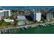 Enjoy waterfront living from this lovely condo with boat docks, tennis courts and a pool at 660 Island Way # 202, Clearwater Beach, FL 33767