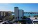 Exterior shot of condominium building 660 with waterfront views at 660 Island Way # 202, Clearwater Beach, FL 33767