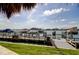 Scenic marina view with boat docks and city buildings at 660 Island Way # 202, Clearwater Beach, FL 33767