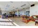 Spacious meeting area with hardwood floors and comfortable seating arrangements at 660 Island Way # 202, Clearwater Beach, FL 33767