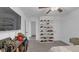 Bedroom featuring shoe shelving, ceiling fan, and great natural light at 7112 Samuel Ivy Dr, Tampa, FL 33619