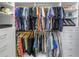 Spacious walk-in closet with custom shelving and organized clothing racks at 10446 Highland Park Pl, Palmetto, FL 34221