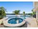 Enjoy this pool and hot tub combo with beautiful views of the water! at 1308 50Th Ne Ave, St Petersburg, FL 33703