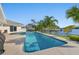 Enjoy picturesque water views from the sparkling swimming pool and relaxing spa area at 1308 50Th Ne Ave, St Petersburg, FL 33703