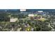 Beautiful aerial view showcases the home's proximity to the golf course, Publix, and downtown Tampa at 215 Willowick Ave, Temple Terrace, FL 33617