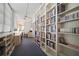 Bright library with large shelving units perfect for storing books and more at 2405 S Ardson Pl # 303A, Tampa, FL 33629