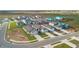 An aerial view of new homes, offering a modern and vibrant living experience at 3637 Moscato Dr, Brooksville, FL 34602