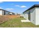 Backyard featuring a grassy lawn and view of neighboring homes at 3637 Moscato Dr, Brooksville, FL 34602