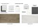 Interior selection samples show kitchen backsplash, cabinets, countertops, tile flooring, and bath selections at 3707 109Th Street East, Palmetto, FL 34221