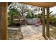 Backyard featuring pool, deck and mature tropical landscaping at 4162 3Rd N Ave, St Petersburg, FL 33713