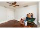 Bright bedroom with hardwood floors and natural light at 4162 3Rd N Ave, St Petersburg, FL 33713