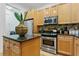 Well-equipped kitchen with stainless steel appliances, and granite countertops at 4907 Bayshore Blvd # 115, Tampa, FL 33611