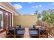 Outdoor patio with brick flooring, patio furniture, offering space for relaxation and entertaining at 4907 Bayshore Blvd # 115, Tampa, FL 33611