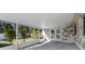 Inviting screened patio with a concrete floor, offering a relaxing outdoor living space at 6337 S Lansdale Cir, Tampa, FL 33616