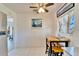 Cozy kitchen featuring a breakfast nook and stainless steel appliances at 920 Spruce Dr, Belleair Beach, FL 33786