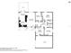 Detailed floor plan showcasing layout of bedrooms, kitchen, living room, and garage at 1015 Coldstream Ct, Tarpon Springs, FL 34689