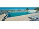 Sparkling swimming pool with comfortable lounge chairs, clear water, and well-maintained deck at 1320 Bottlebrush Dr, Bradenton, FL 34208