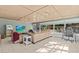 Comfortable sunroom with great natural light, tile floors, and a view of the backyard at 2207 Boxwood Way, Brandon, FL 33511