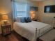 Comfortable bedroom with a full bed, neutral walls, and an inviting atmosphere at 2235 20Th St S, St Petersburg, FL 33712