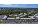Aerial shot of community featuring well-maintained buildings, parking, and green spaces at 3934 37Th S St # 36, St Petersburg, FL 33711