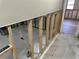 Unfinished basement space with exposed framing, visible wiring, and concrete floor at 3934 Huntington Ne St, St Petersburg, FL 33703