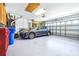 Attached two car garage with storage and garage door at 4313 Brooke Dr, Valrico, FL 33594