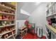Well-organized pantry with ample shelving and storage, ideal for any homeowner looking for space at 4603 S Bartlett St, Tampa, FL 33611