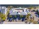 Aerial view of condominium complex with bay views and parking at 611 Destiny Dr # 304, Ruskin, FL 33570