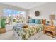Bright bedroom with large windows and view to the outdoors at 715 45Th E St, Bradenton, FL 34208