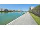 Condos along the waterfront with manicured landscaping and sidewalks at 7400 Sun Island Drive S # 712, South Pasadena, FL 33707
