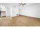 Bright open floor plan with staircase leading to the second floor at 10408 Rosemount Dr, Tampa, FL 33624