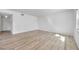 A light-filled living room features modern flooring and ample space at 108 Pompano Se Dr # A, St Petersburg, FL 33705