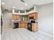 Modern kitchen featuring recessed lighting and functional design at 15807 Leatherleaf Ln, Land O Lakes, FL 34638