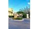 Community entrance to Bayshore West featuring manicured landscaping and signage at 3128 Bayshore Oaks Dr, Tampa, FL 33611