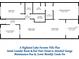 Floorplan highlighting the layout of the house at 3401 Stonehaven E Ct # A, Palm Harbor, FL 34684