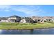 Water view of the neighborhood from the backyard at 34303 Radley Way, Wesley Chapel, FL 33545