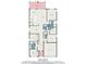 Detailed floor plan with labeled rooms, dimensions, and layout, showcasing the home's spacious design and features at 34303 Radley Way, Wesley Chapel, FL 33545