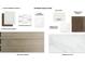 A presentation of the home's interior selections, showcasing kitchen and bathroom finishes and color palettes at 3724 109Th Street East, Palmetto, FL 34221